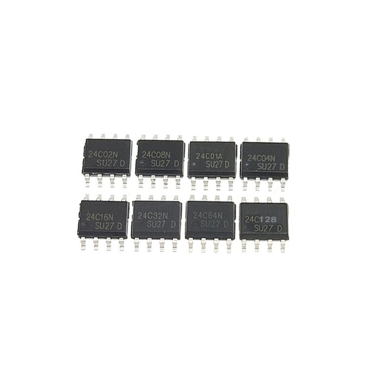 10 TEILE/LOS AT24C01 AT24C02 AT24C04 AT24C08 AT24C16 AT24C32 AT24C64 SOP8 DIP8 Memory Chipset Neue Ursprüngliche Gute Qualität