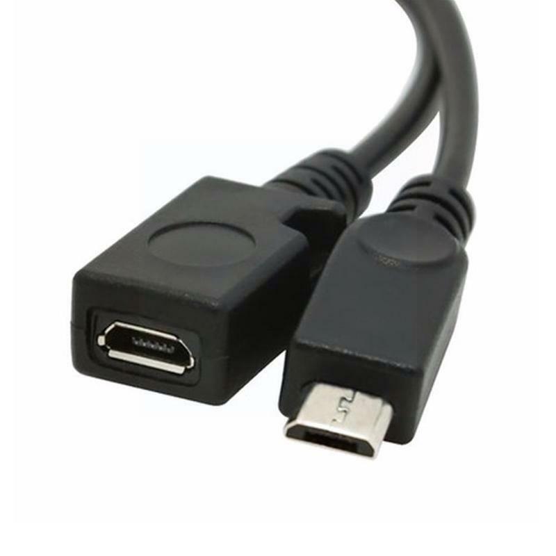 LAN Ethernet อะแดปเตอร์สำหรับ AMAZON FIRE TV 3หรือ STICK 2.0อะแดปเตอร์ OTG เรือ USB Drop GEN สายบัฟเฟอร์ Combo 2 Mirco สีดำ F1N0