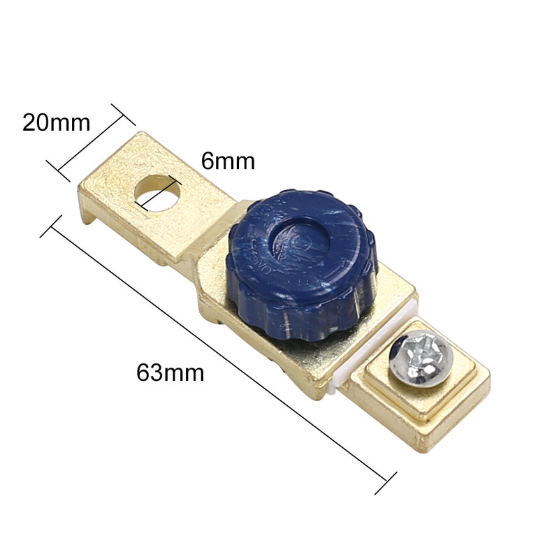 Battery Cut-off Switch Car Motorcycle Battery Terminals Quick Disconnect Rotary Isolator Kill Switch Car Truck Parts