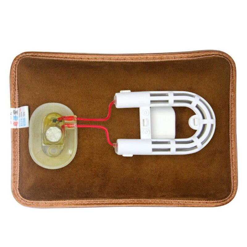 การ์ตูนหมีไฟฟ้าน้ำร้อนกระเป๋า USB ชาร์จกระเป๋าสำหรับห้องนอนหน้าแรกอุ่น Artifact