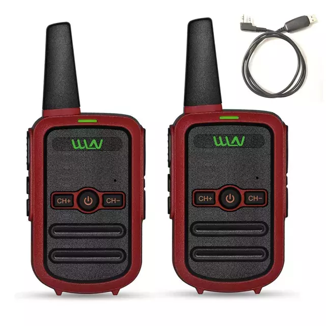 WLN KD-C52 MINI ricetrasmettitore portatile KD C52 Radio bidirezionale Ham Radio Station Walkie Talkie per regalo bambini bambini