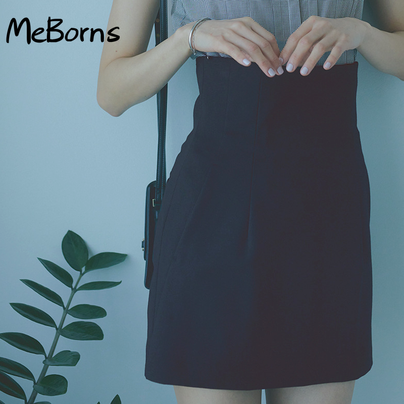 Женская мини-юбка выше колена, облегающая юбка со складками, в японском стиле, лето 2022