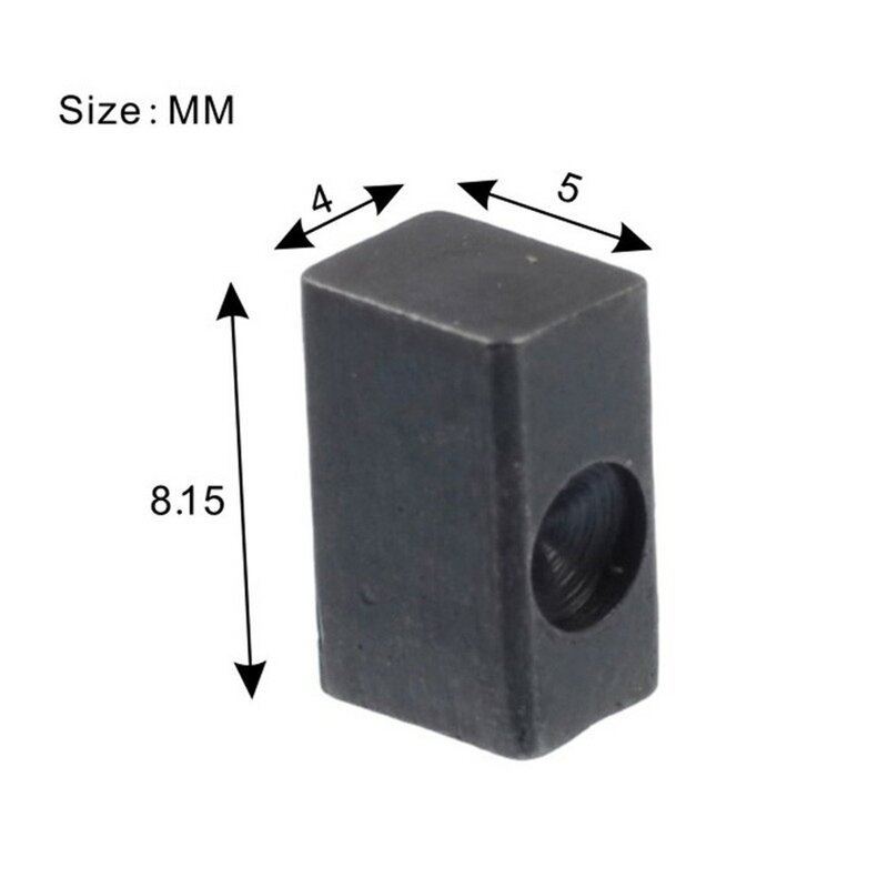 Floyd Rose – bloc d'insertion d'engrenage, outil de selle de pont, 8.15mm x 4mm x 5mm, pièces d'accessoires, pince noire pour guitare électrique