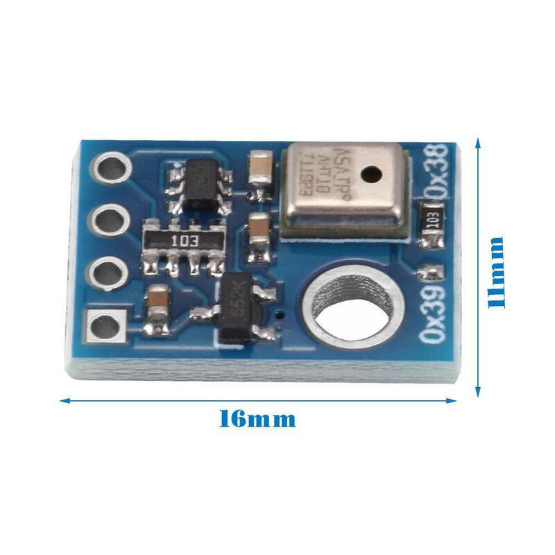 Módulo de Sensor de temperatura y humedad Digital de alta precisión, comunicación Am2302 Sht20 Dht11 I2c, reemplazo de medición S1d6
