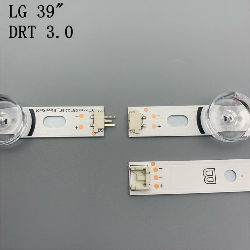 8Pcs X LED Backlight สำหรับ LIG TV 390HVJ01 Lnnotek Drt 3.0 39 "39LB5610 39LB561V 39LB5800 39LB561F DRT3.0 39LB5700 39LB650V