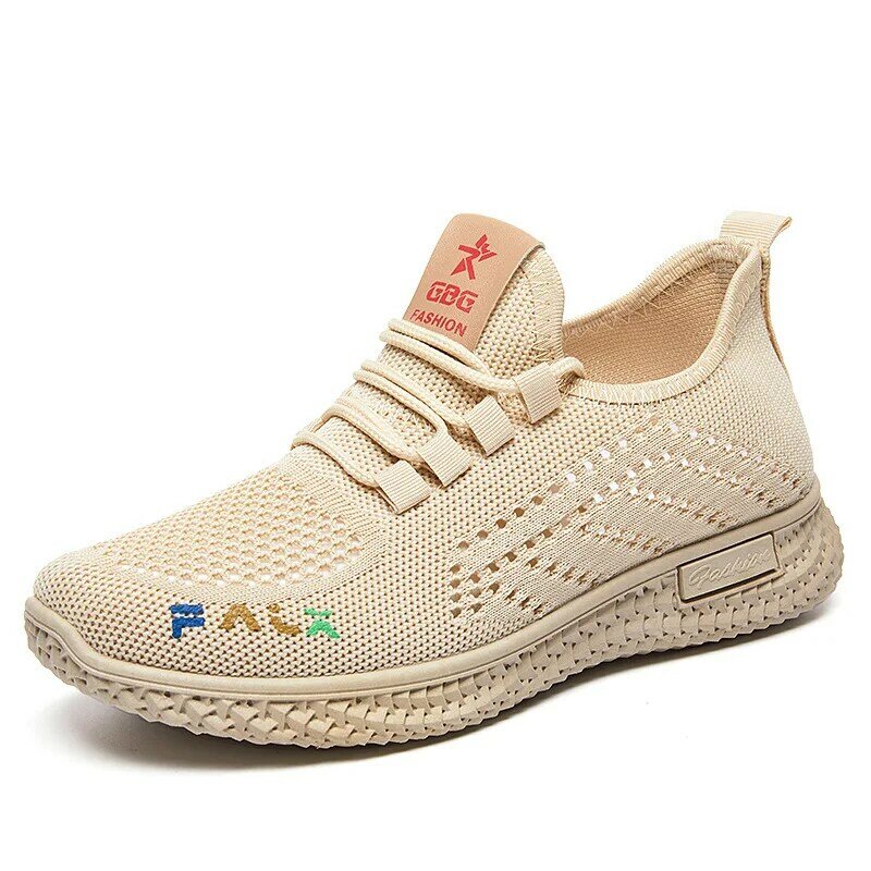 Shoes Women's 2022 Summer New Flying Woven Running Shoes Soft Bottom Breathable Casual Sports Shoes  Tennis Ladies Shoes