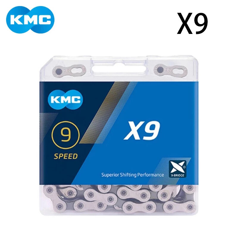 Kmc-チェーン付き自転車用クランクセット,x8 x9 x10 x12,マウンテンバイク用8v 9v 10v 11v 12v