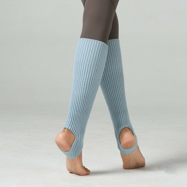 Kinder Erwachsenen Beinlinge Gestrickte Sport Schutz Wolle Ballett Beine Abdeckung Yoga Latin Dance Fuß Warme Lolita Socken