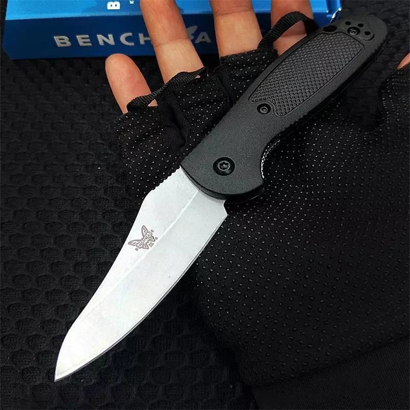 Outdoor BENCHMADE 555 Folding Knife 440C Blade Sharp Blade Camping Hunting Safety-defend Pocket Knives