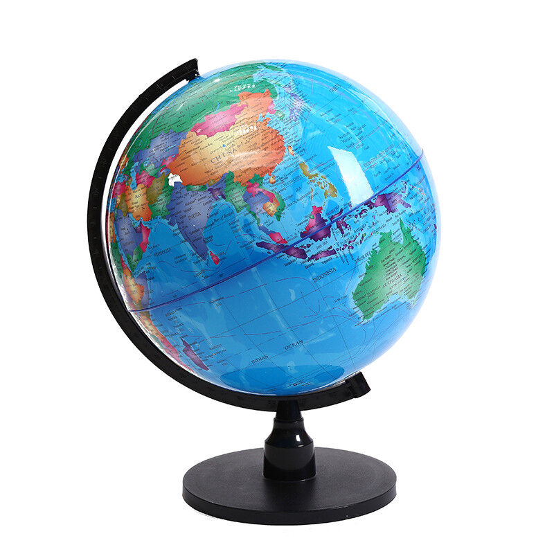 Настольная версия, модель мира с глобусом, карта мира для дома, офиса, декор для обучения географии, учебные пособия для студентов, детская и...