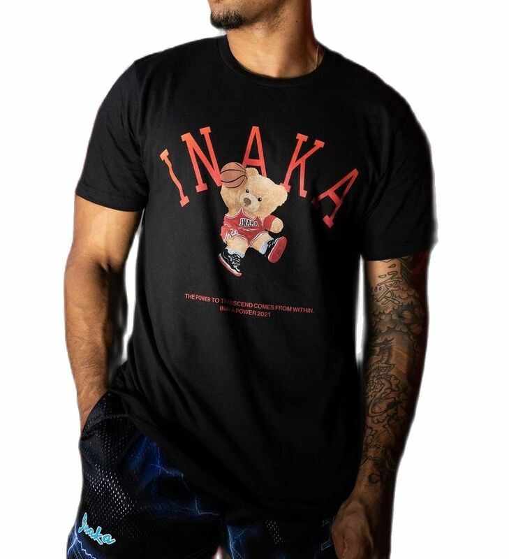 Inaka قوة قميص Inaka التي شيرت Inaka قميص الرجال النساء عالية الجودة تي شيرت IP طابعة حبر رقمية قميص مطبوع
