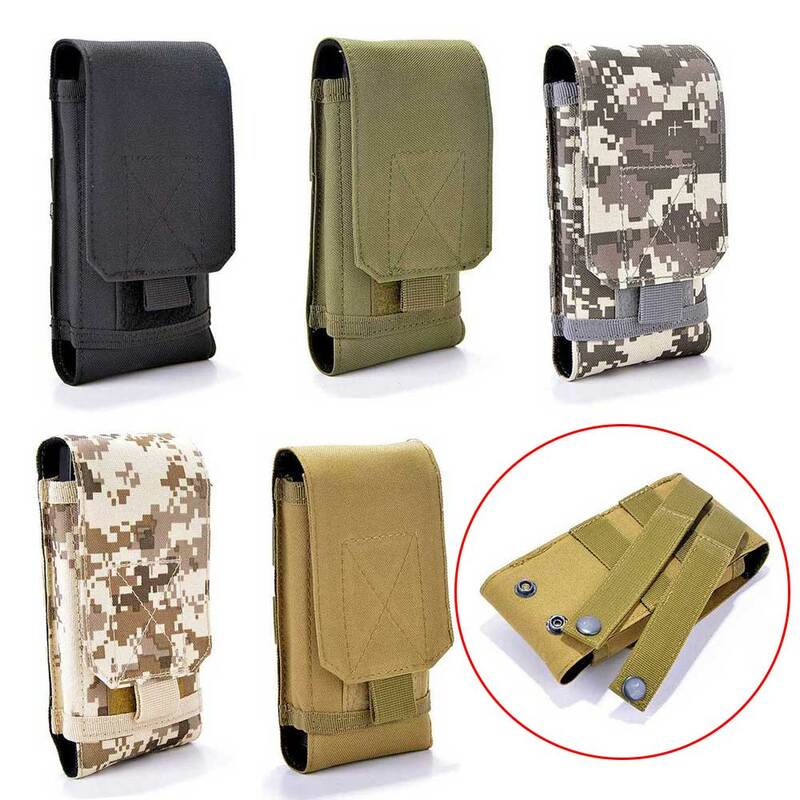 Tactical 5 New Pouch Accessory Phone Bags Pouches Waist Inch Laser Bag 2022 Universal Belt Phone Molle Mobile Military Cellphone
