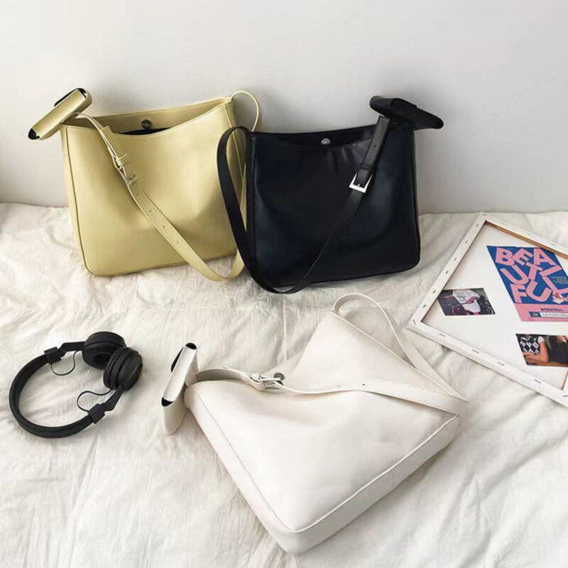 女性のためのレトロな合成皮革のハンドバッグ,大容量のショルダーバッグ,ショルダーストラップ付きのカジュアルな女性のハンドバッグ,携帯電話の財布