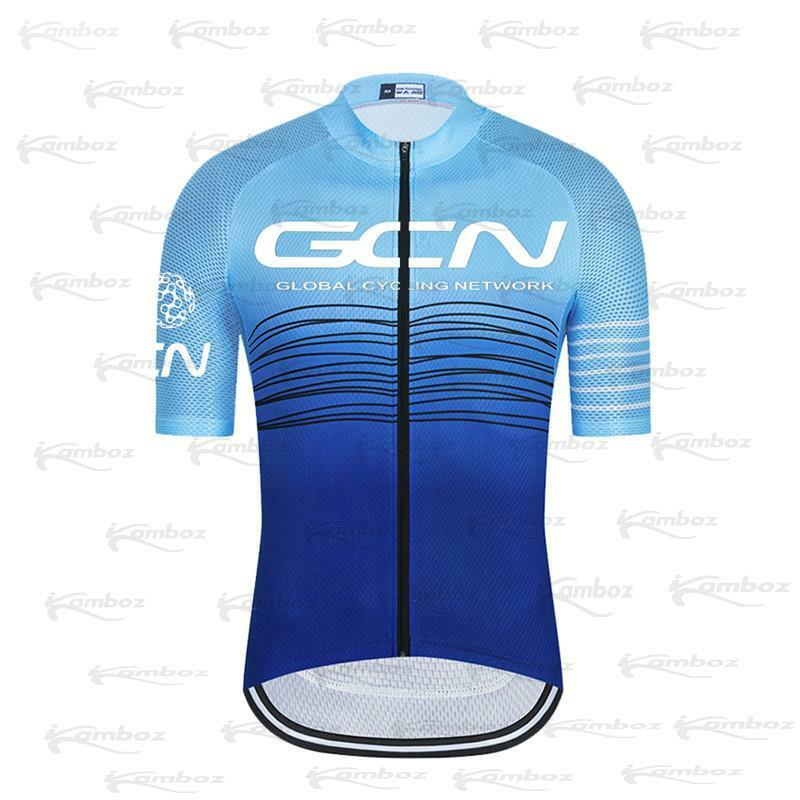 GCN 2022 maglia da Ciclismo estiva squadra di raffica abbigliamento da Ciclismo abiti abbigliamento da bicicletta pantaloncini con bretelle set bici Ropa Ciclismo Triathlon