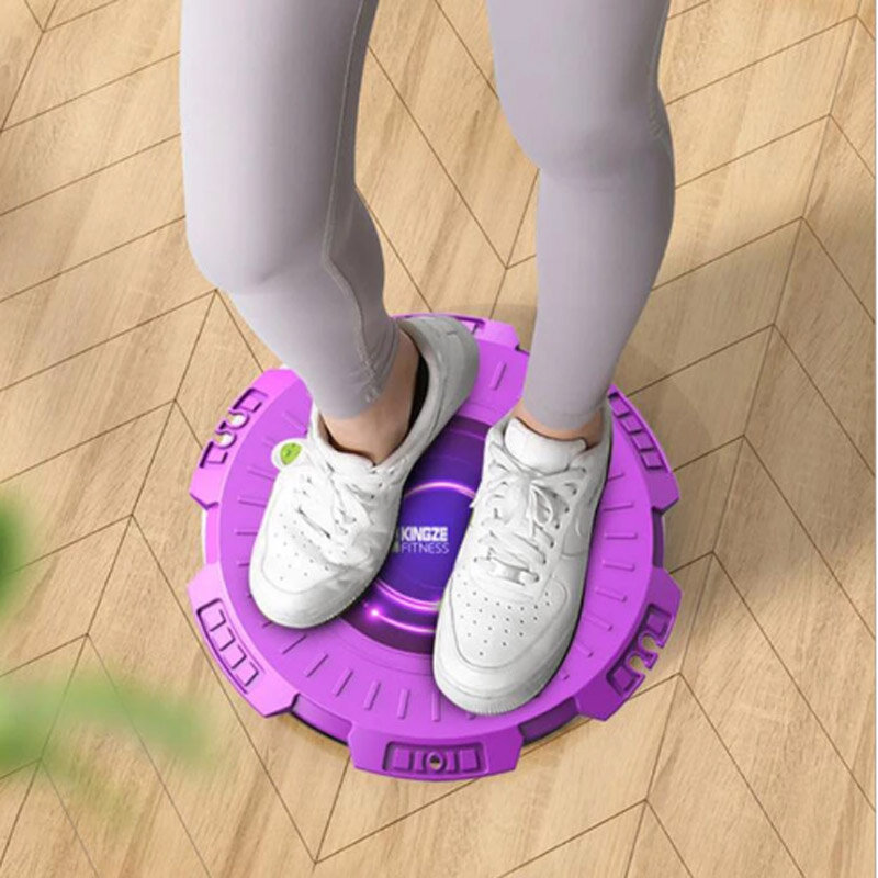 Placa de torção da cintura feminina equipamentos de fitness esportes exercício torção placa aeróbica massagem do pé rotativo não-deslizamento plataforma giratória