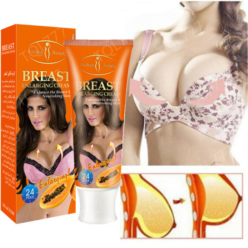 มะละกอ Beauty ครีม Breast Care ความโค้ง,Moisturizing,ยก,หน้าอกเซ็กซี่ผู้หญิงนวดขยาย