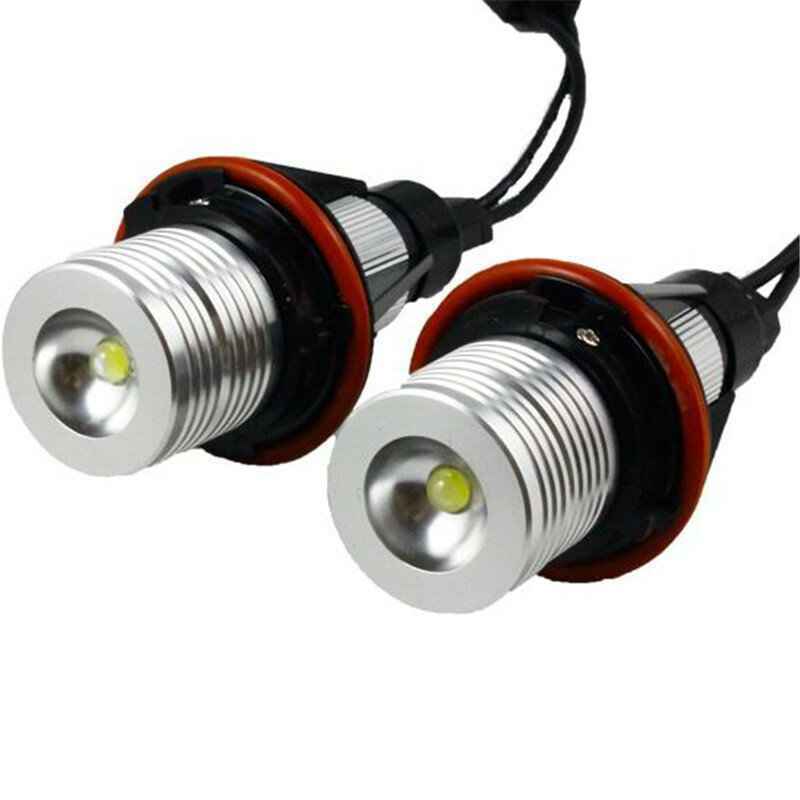 Fstuning 12w e39 led anjo olhos marcador faróis lâmpadas para bmw e39 x5 e53 e60 e61 e63 e64 e65 e66 e87 bmw anjo olhos lâmpada