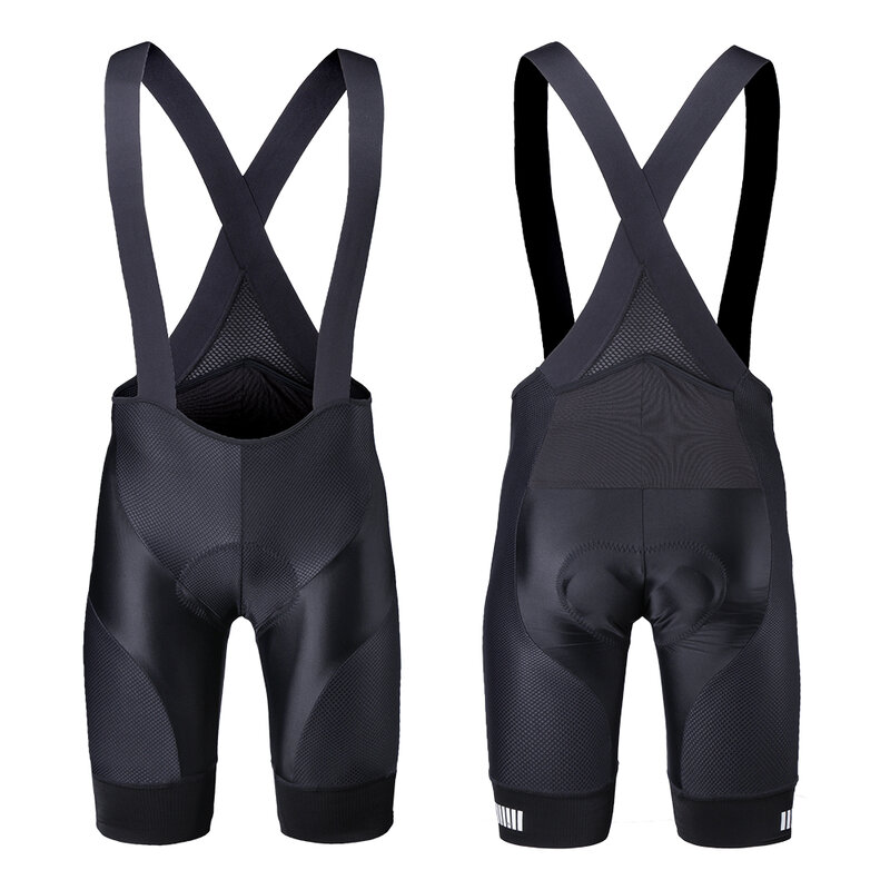 Rion dos homens ciclismo bretelle mtb mountain bike bib shorts bolsos calças de bicicleta suspensórios pro equipe motocross collants estofamento 3xl