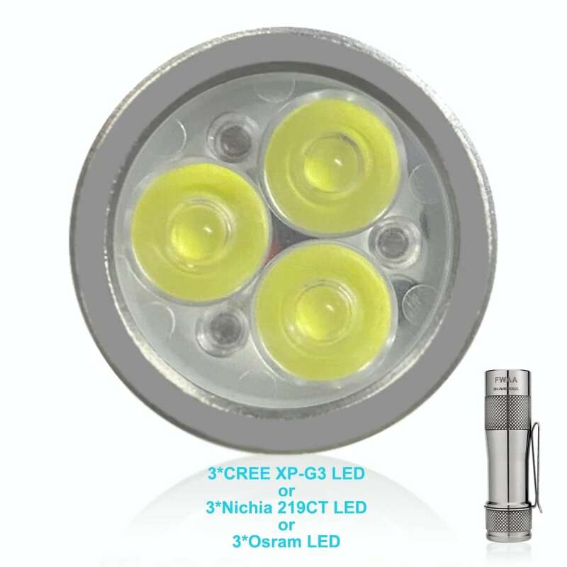 EDC Đèn Pin Cao Cấp Đèn Chiếu Sáng Ngoài Trời Đèn Pin LED Cắm Trại Đèn Flash Sạc Công Suất Mạnh Mẽ 14500 Pin 1400 Lumens FWAA