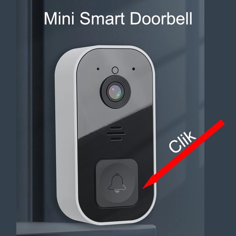 1080P Wireless WiFi Doorbell Camera Waterproof Video Door Bell Remote Smar Home Voice Intercom Doorbell With Camera Night Vision