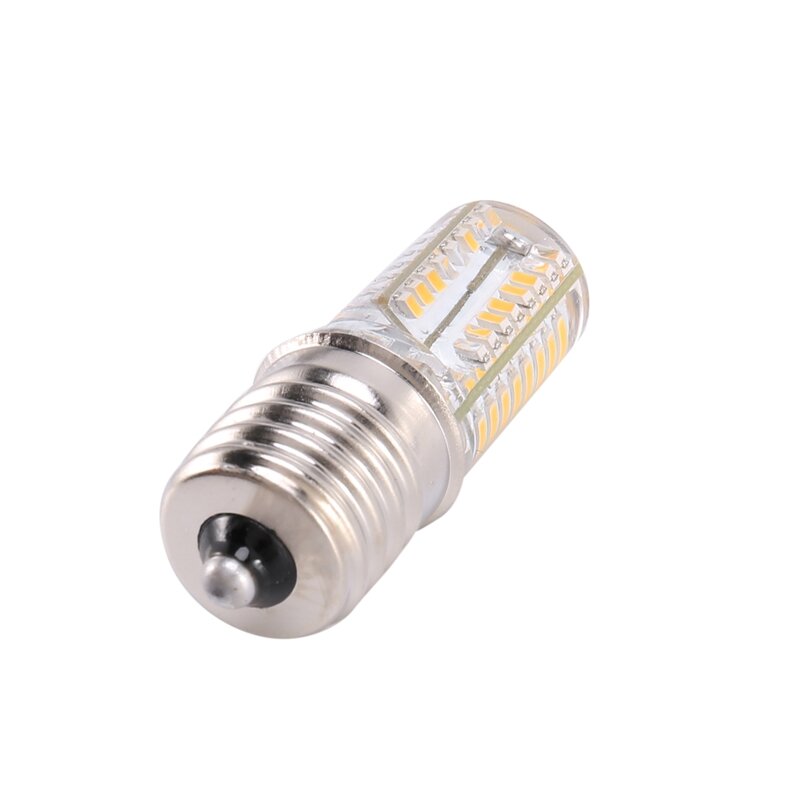 E17 soquete 5w 64 lâmpada led 3014 smd luz branco quente ac 110v-220v