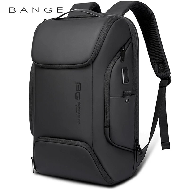 새로운 도착 대용량 컴퓨터 배낭 방수 비즈니스 노트북 백 가방 남성용, 짧은 여행 다기능 배낭