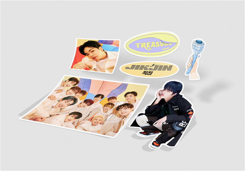 100Pcs/Set Wholesale JIKJIN Postcard New Album Lomo Card Photo Print Cards Fashion Boys Poster Picture Fans Gifts Collection