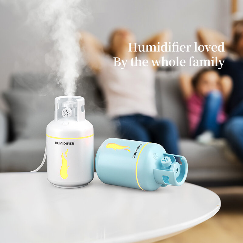 ความชื้นแบบพกพา Air Humidifier Home Aroma Diffuser รถแบบพกพา Atomizer Essential Oil Diffuser ความชื้น Humidifier