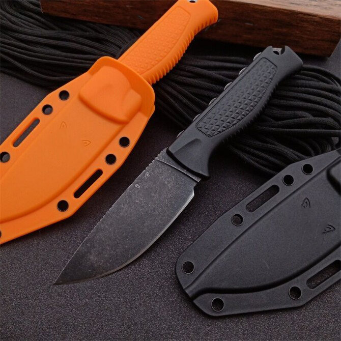 High Quality Outdoor Small Straight Knife BM 15006 Anti Slip Handle Camping Safety Defense Pocket Knives EDC Tool-BY03