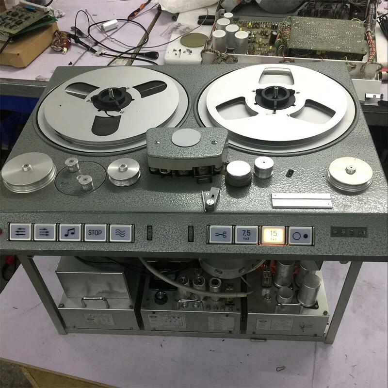 7-calowy otwarty kołowrotek taśma Audio puste rejestratory szpulowe pusta płyta dysk aluminiowy maszyna do otwierania dla kołowrotków/TEAC/BASF