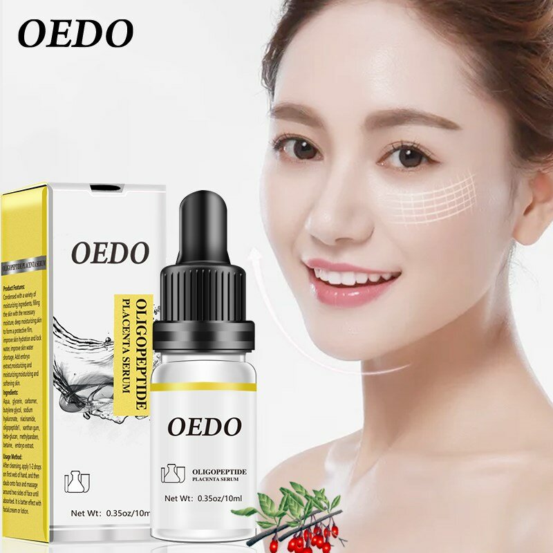 OEDO Oligopeptid Plazenta Serum Gesicht Creme Akne Behandlung Hautpflege Reparatur Bleaching Anti Anging Winkles Essenz Feuchtigkeitsspendende