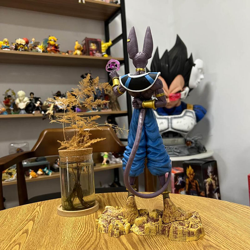 アニメドラゴンボールz jirenフィギュアアニメフルパワーjiren beerusフィギュア30センチメートルpvcアクションフィギュアgk像コレクションモデルのおもちゃ