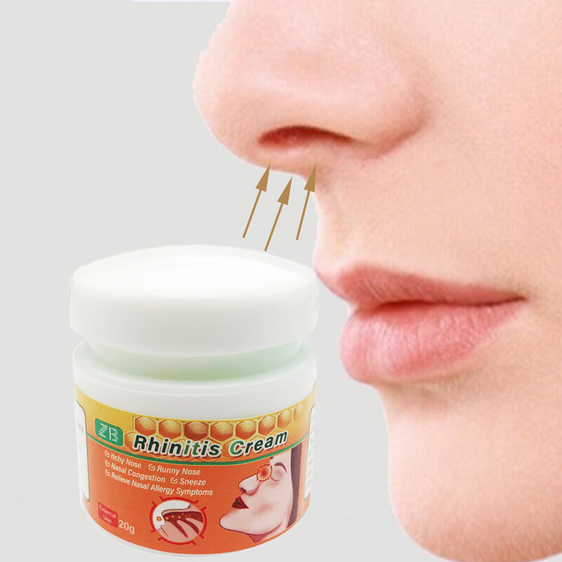 Ingredientes naturais nariz pomada é um eficaz para aliviar dores de cabeça rinite e sinusite nariz creme para cuidados de saúde
