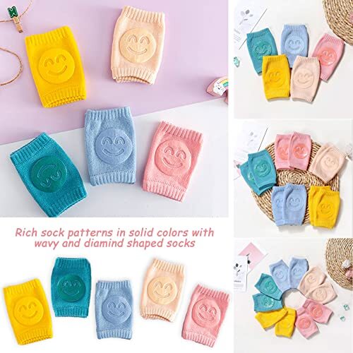 1 Pair Baby Knee Pad Kids Safety Crawling Elbow Cushion Infant Toddlers Support Protector Pads Leg Warmer Girls Boys Accessories