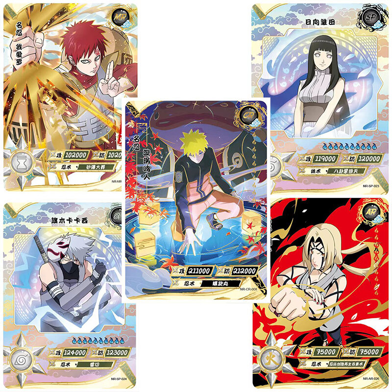 The New KAYOU Naruto Card The Chapter of Soldiers Naruto Bronzing Inheritance Rare BP Card Children's Gift Collection Card