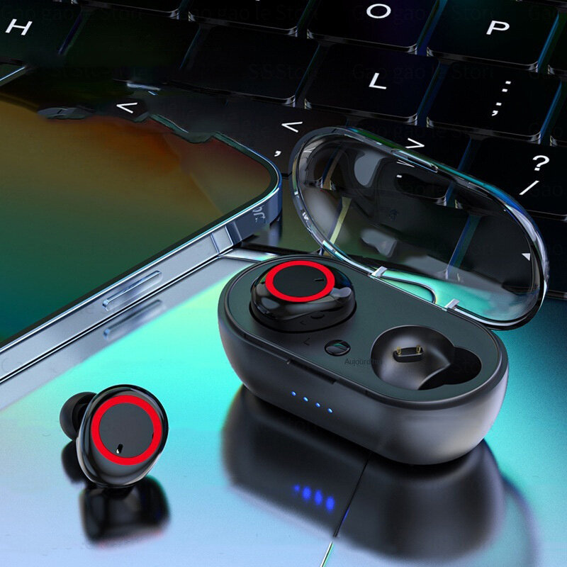 LMC Y50 słuchawki Bluetooth Tws In Ear Bluetooth 50 działa sportowe przyciski Stereo z mikrofonem słuchawki bezprzewodowe uniwersalne Szybka dostawa