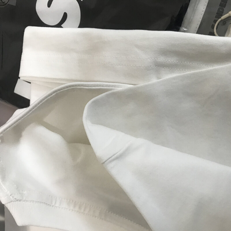 2022 estate donna t-shirt in cotone Logo personalizzato Casual Streetwear coppia moda Tees amanti sciolto manica corta top oversize