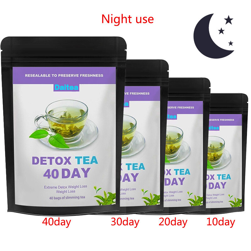 40day Daitea Keto Abnehmen Tee tasche Detox Fett Brenner Gewicht Verlust tee Fett Reduktion Brennen Fett Reduzieren