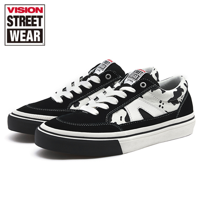 VISION STREET WEAR Sneakers Low-top Suede Canvas Shoes for Men and Women Casual Shoes Street Sports Shoes Sneakers Men