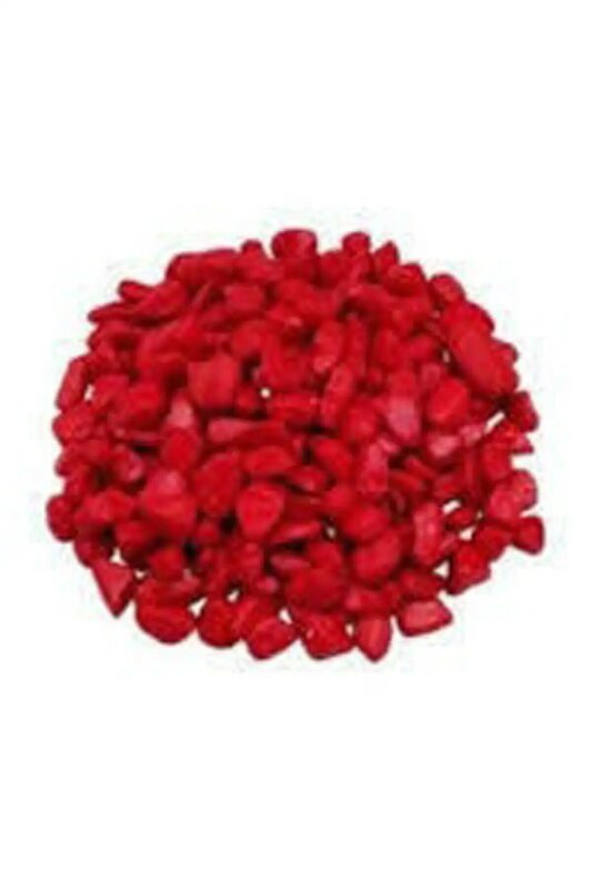 Czerwony dekoracyjny Ornament i kamień akwariowy 100 g хна для мехенди henna welon panny młodej welon