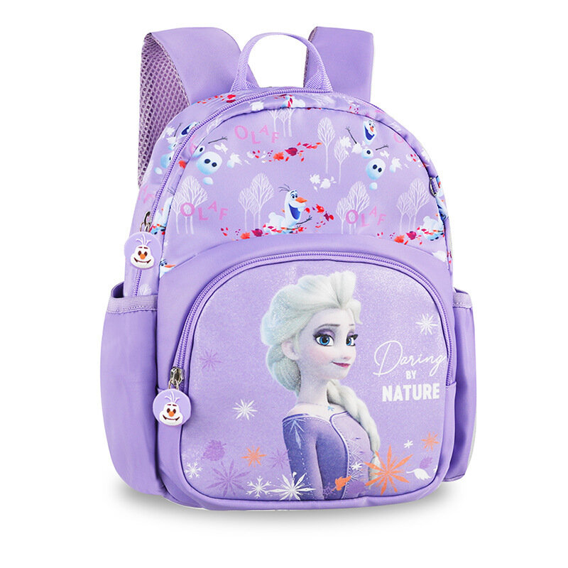 Disney novo dos desenhos animados aisha autêntica menina mochila estudante schoolbag jardim de infância crianças grande-capacidade ombro luz mochila
