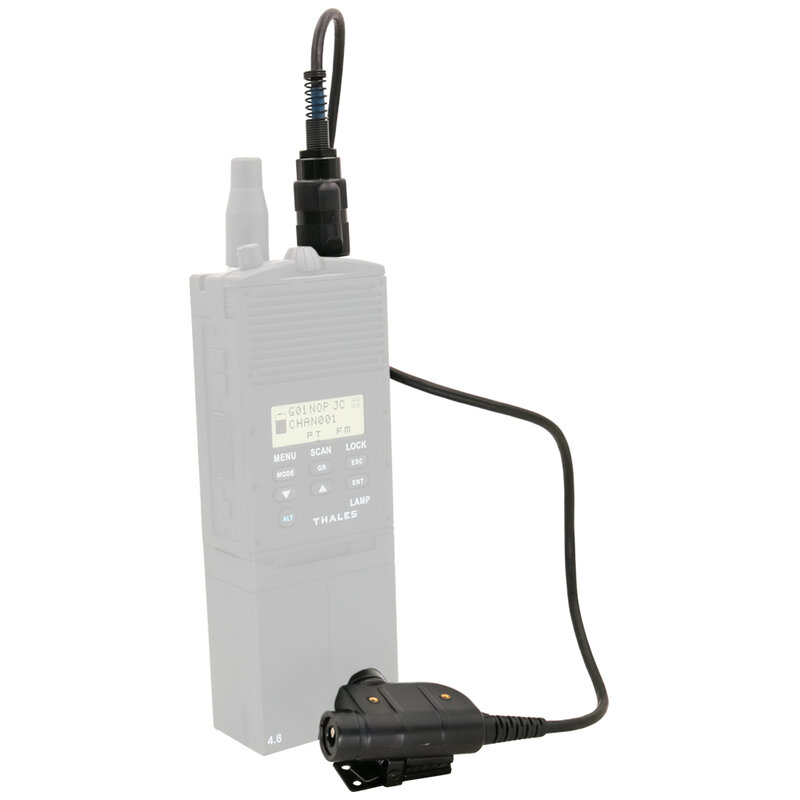 TS TAC-SKY Military SILYNX PTT Adapter Kompatibel mit PELTOR /MSA Original Kopfhörer EINE/PRC 148 152 6 Pin silynx Ptt