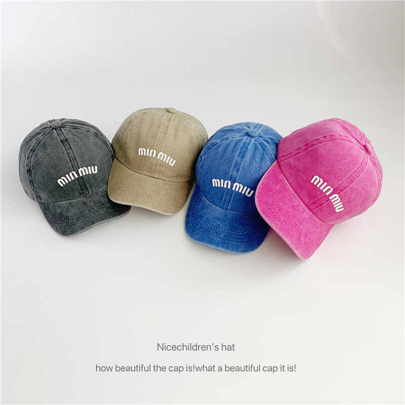 Кепка для родителей и детей, мужские и женские бейсболки, регулируемые повседневные хлопковые шляпы от солнца, однотонные кепки с козырьком