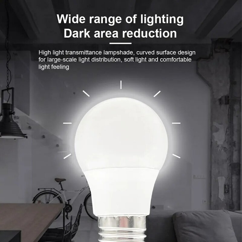 10/8/6/pcs LED Bulb Lamps E27 E14 220V 3W 6W 9W 12W 15W 18W 20W 25W 30W 35W 40W Lampada Light Lighting Living Room Home Luminair