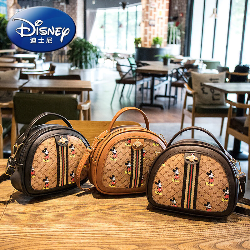 Disney nowe torby na torebki damskie wersja koreańska osobowość Cartoon torby na ramię z nadrukiem moda torebka torebka