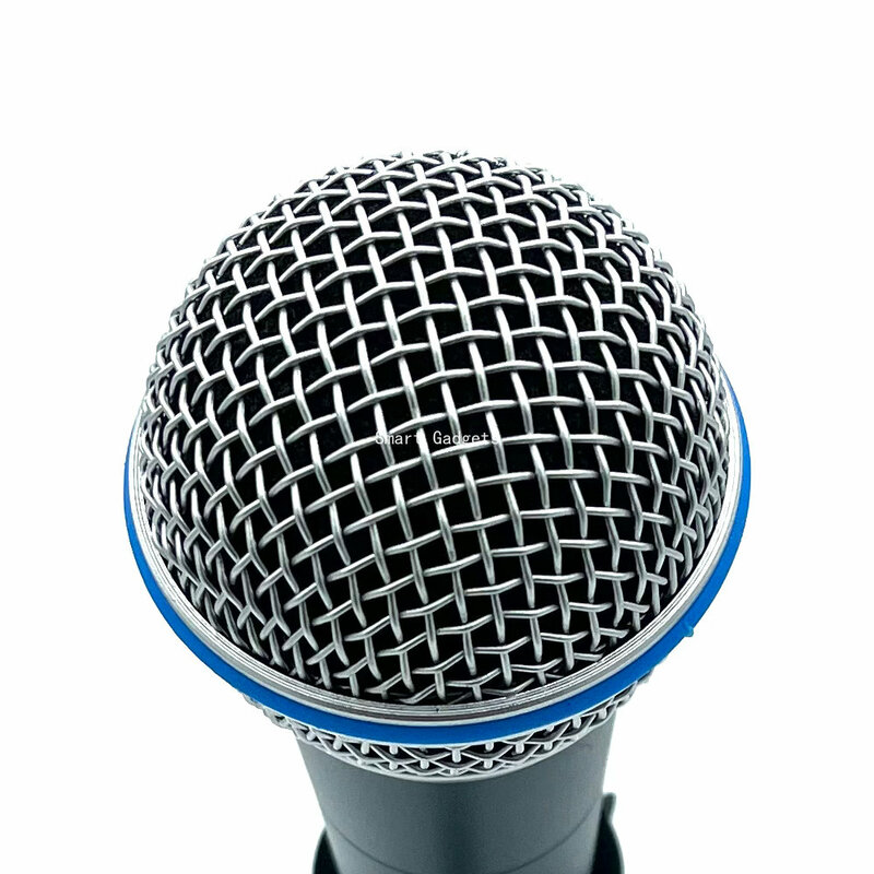 58A ไมโครโฟนแบบมีสาย Dynamic Home & Studio การบันทึกไมโครโฟนแบบใช้มือถือสำหรับคาราโอเกะบาร์เวทีสด Podcast