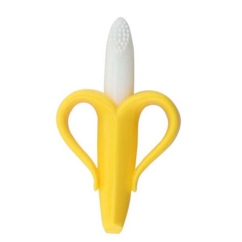 Детская силиконовая детская игрушка в форме банана