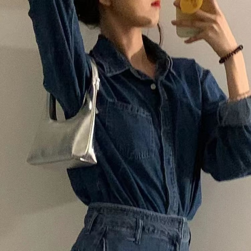 Xiuya 모토 바이커 핸드백 여성용 실버 스트리트 숄더백, 2022 트렌디올 한국 캐주얼 지퍼 PU 가죽 패션 동전 지갑