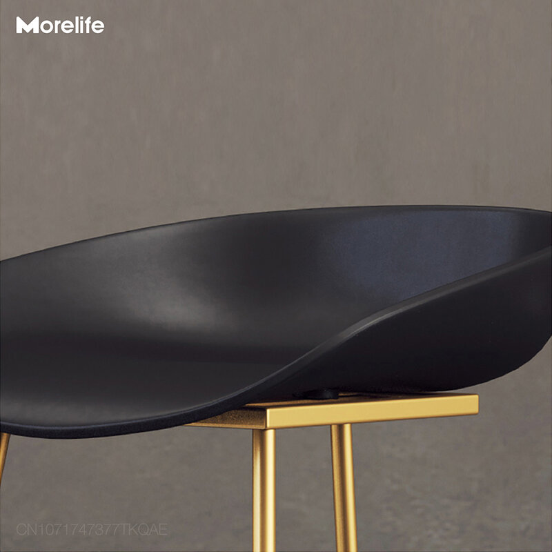 Скандинавский барный стул, высокий стул из кованого железа, минималистичный современный набор мебели для ресторана, офиса, столовой, креативные барные стулья