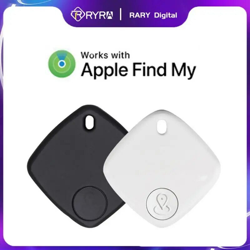 Ryra Mini Slimme Hond Huisdieren Bluetooth Gps Tracker Sleutelhanger Anti-Verloren Alarm Tag Draadloze Kindertas Portemonnee Key Finder Locator Voor Ios